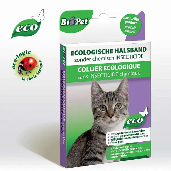 collier chat ecologique
