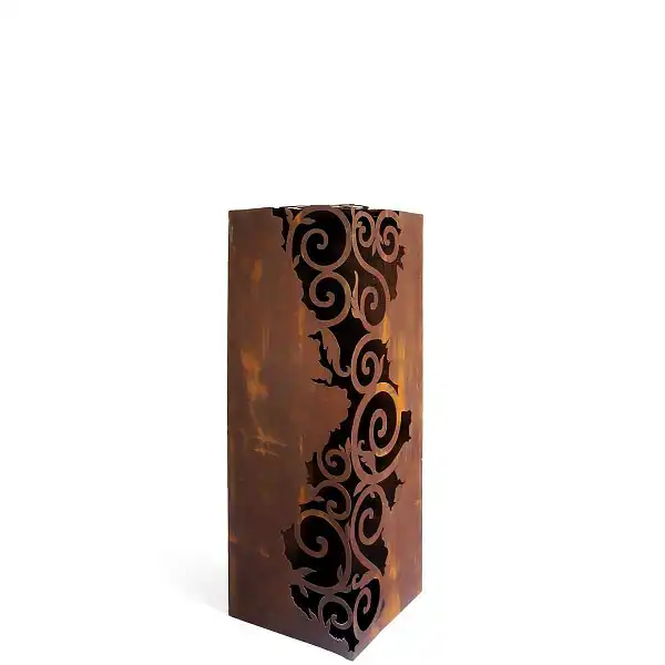 colonne metal carree volute dedp22 colonne metal carree volute dedp22