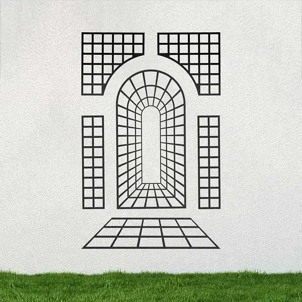 composition 6 treillages acier  composition 6 treillages acier