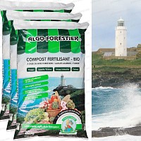 Algo-Forestier - compost fertilisant - lot de 3 sacs