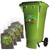 Conteneur 120L compost Bokashi + 4 sacs de 2kg de son