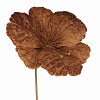 Tuteur fleur Coquelicot en fer brut 35cm