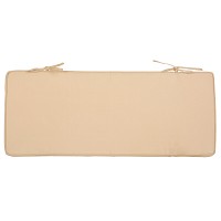 Coussin beige pour banc Sophia