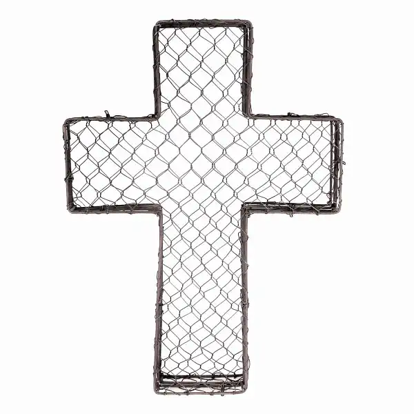 croix funeraire metal