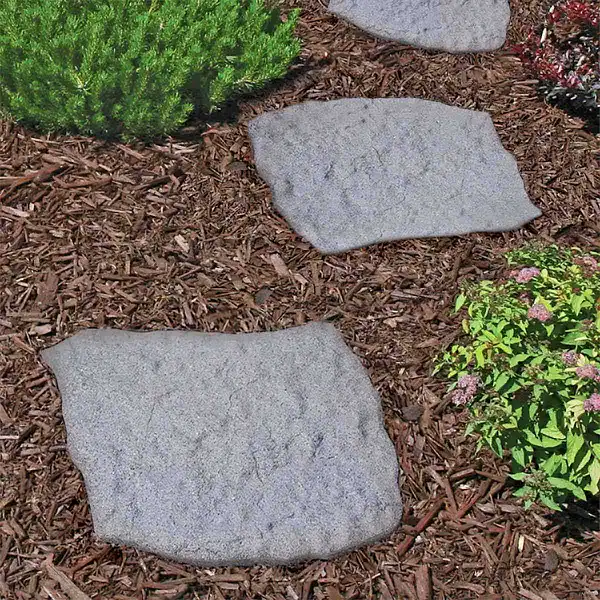 dalle pave caoutchouc imitation pierre