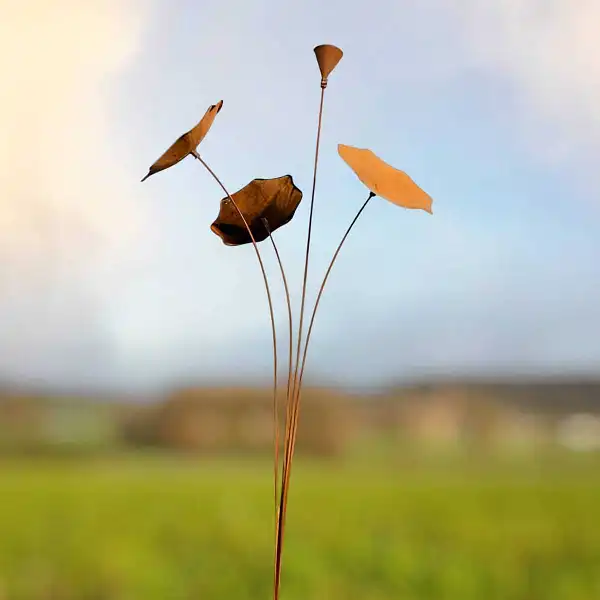 deco jardin fleur lotus