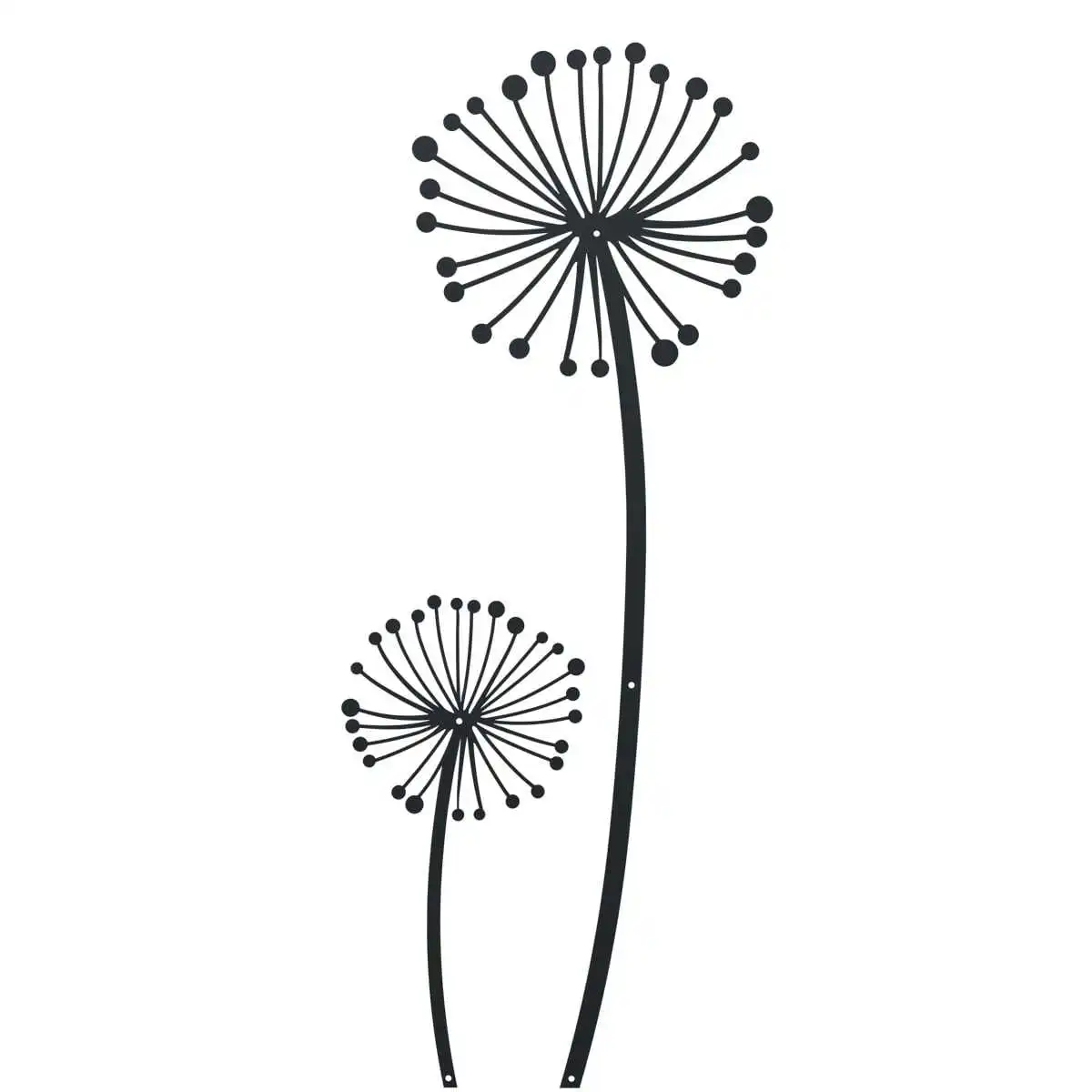 Décoration murale - Duo de pissenlits  Décoration murale - Duo de pissenlits