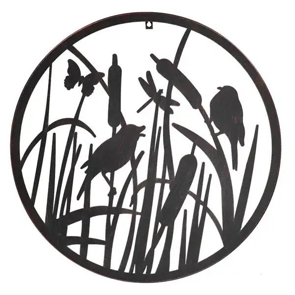 decoration metal oiseaux