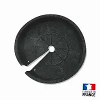Disque 30cm 100% recyclé habillage pied d'arbre  Disque 30cm 100% recyclé habillage pied d'arbre