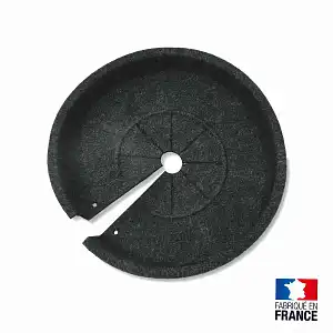 Disque 30cm 100% recyclé habillage pied d'arbre