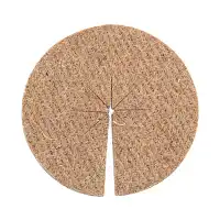 10 disques de paillage en jute - Collerettes diam. 40cm