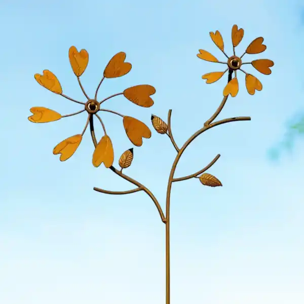 double eolienne deco coeurs