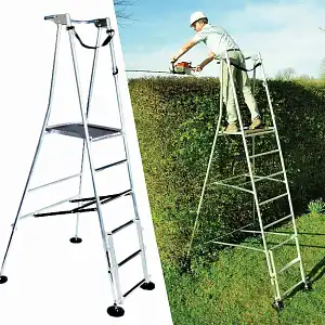 Echelle Plateforme de travail 4 pieds réglables