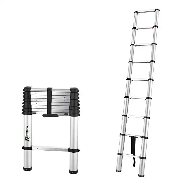 echelle telescopique 9 barreaux pret094