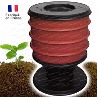 Lombricomposteur EcoWorms ROUGE et 250g vers