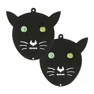 Effaroucheurs oiseaux tête de chat - lot de 2