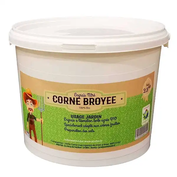 engrais corne broyee bio