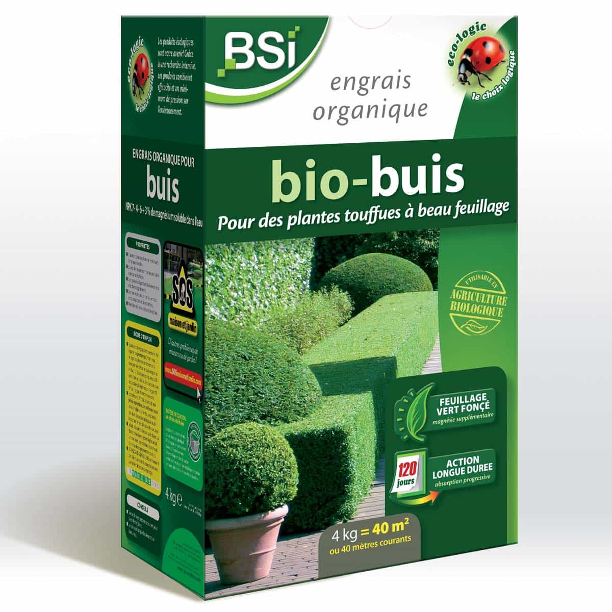 Engrais Bio-Buis 4kg - Agriculture biologique