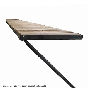 Lien vers un produit variante ou accessoire : Etagère avec bois pour serre ACD - 225 x 32cm