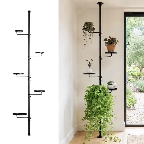etagere porte plante sur pied