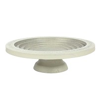 Bain d'oiseau rond avec citation 44,5cm