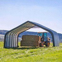 Abri chevaux de 49.6m2 - Larg. 6.70m x long. 7.30m