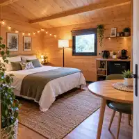 Kit électrique pour chalet et studio de jardin - 4 prises, goulotte et coffret électrique
