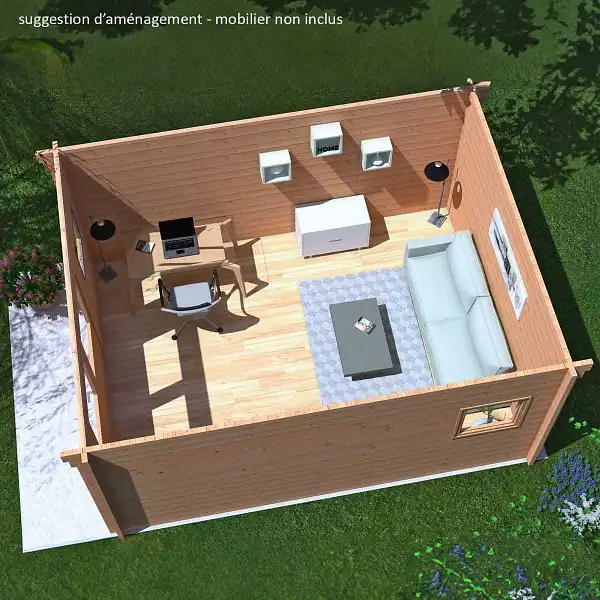 amenagement studio chalet oyonnax