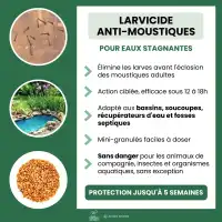 Larvicide anti moustique biologique et végétal - 50g