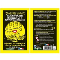 Plaquette matelas 10H chrono anti punaises de lit