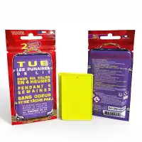 Lot de 2 plaquettes anti punaises de lit pour valise - Efficace sous 4h chrono pendant 5 semaines
