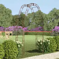 Arche de jardin en fer Napoléon L.141 x l.45 x H.240cm
