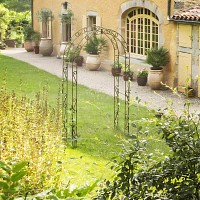 Arche de jardin en fer Arcade