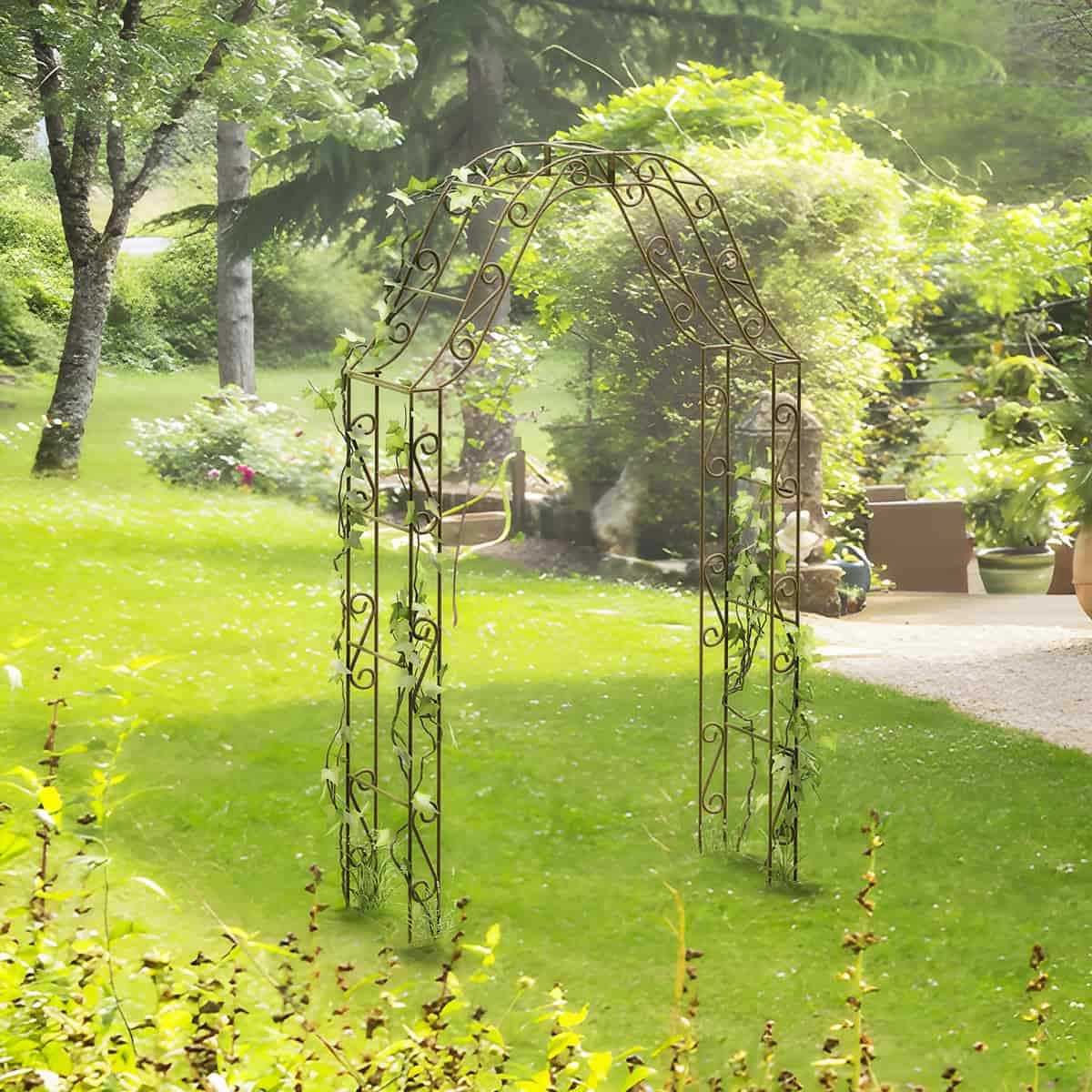 Arche de jardin en fer Napoléon, vente au meilleur prix