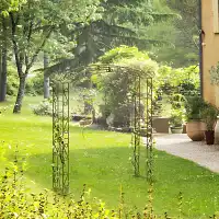 Arche de jardin en fer Pagode
