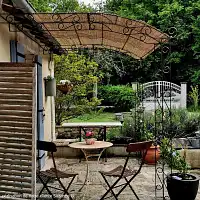 Pergola adossée en fer  Pergola adossée en fer