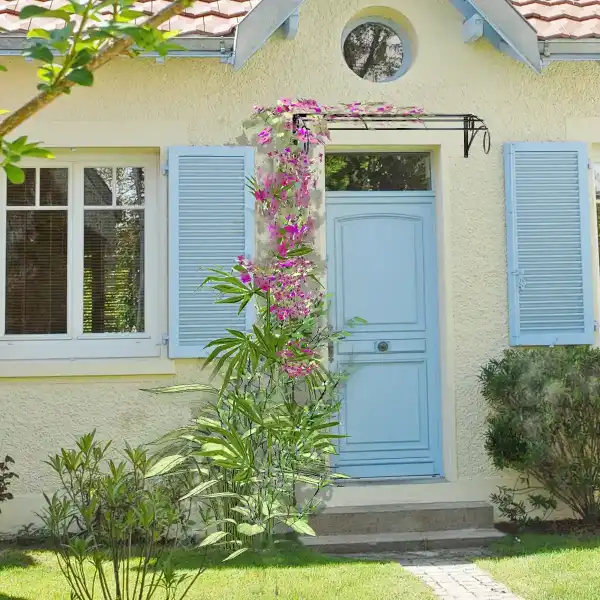 auvent porte entree marquise deco
