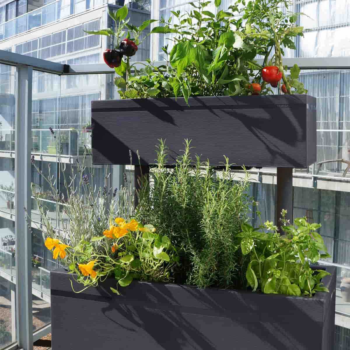 Jardinière haute superposée pour balcon, vente au meilleur prix
