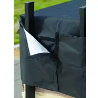 Abri bois de chauffage 0,5 stère - Bûches 30 à 60cm