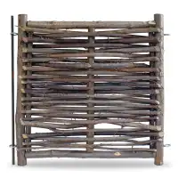 Petite barrière noisetier 50 x H. 50cm avec tige