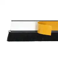 Bas de porte adhésif brosse pour sol irrégulier