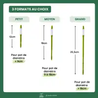 Testeur d'humidité pour plantes - Indicateur d'arrosage SUStee pour savoir quand arroser