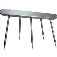 Biofourche spéciale terre dure et caillouteuse - 5 dents remplaçables