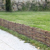Bordure de jardin en rotin 180cm