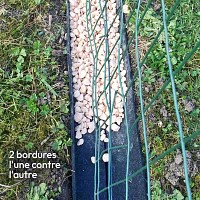 Bordures pour clotures Artiborda 100 cm x 10 cm - lot de 5