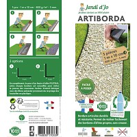 Bordures pour clotures Artiborda 100 cm x 10 cm - lot de 5