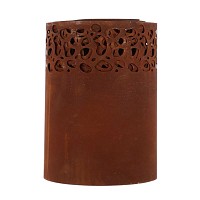 Bordure de pelouse motif dentelle en acier - L. 4,80 m x H. 20 cm