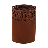 Bordure de pelouse motif dentelle en acier - H.20 x L.480 cm