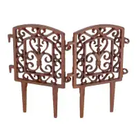 Bordurette en fonte raccordable - L.20,5 x H.27,9 cm - à l'unité