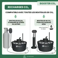 Kit booster CO2 pour piège à moustiques extérieur Biogents - protection jusqu'à 700m2